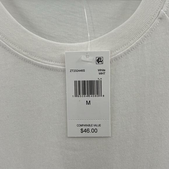 Z Supply Abby Flutter Tee - White - Medium - New with tags - Picture 2 of 6